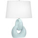 Fusion 27 inch 150.00 watt Baby Blue Table Lamp Portable Light