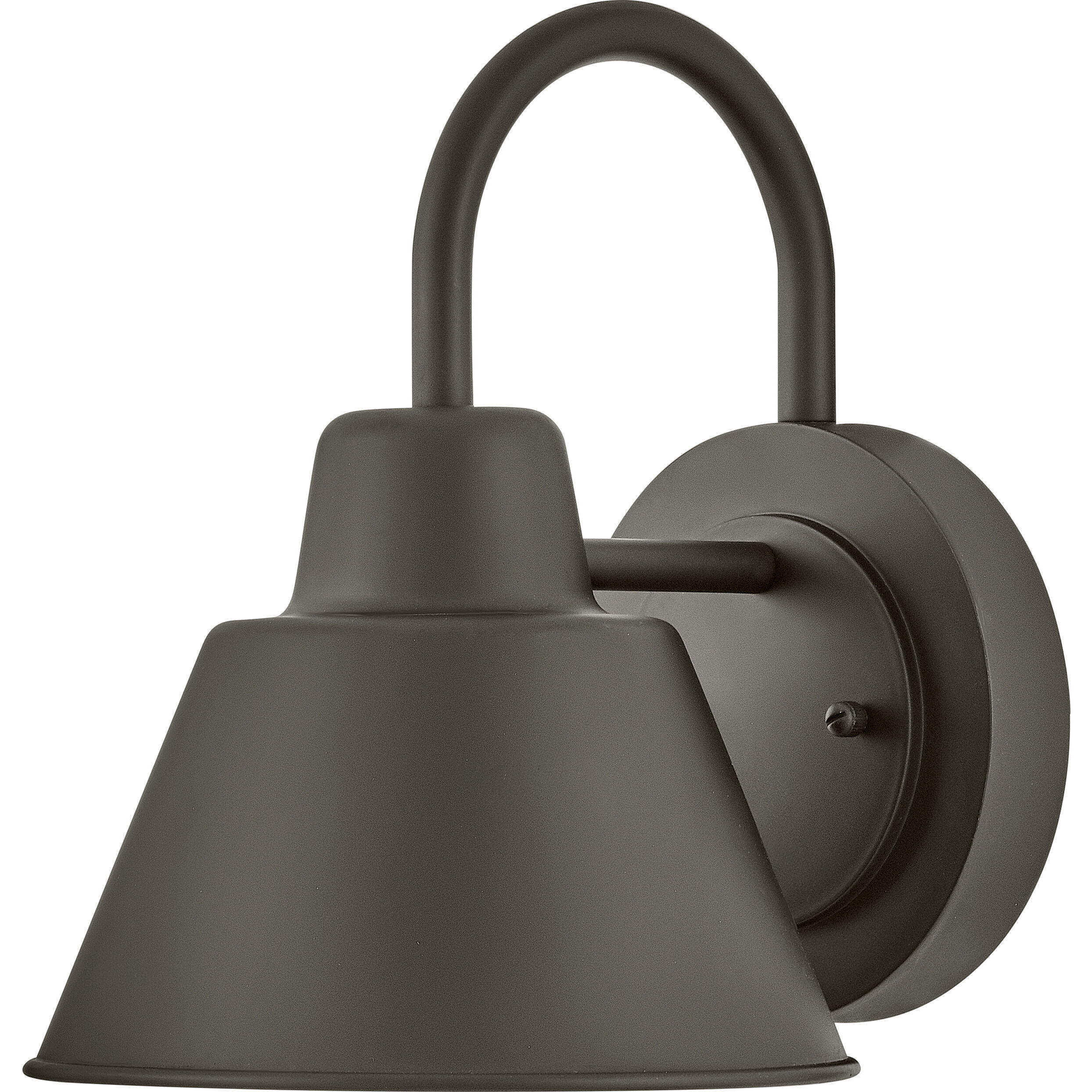 Wes LED 10.5 inch Oil Rubbed Bronze Outdoor Wall Mount, Coastal Elements