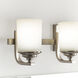 Kemal 4 Light 34 inch Brushed Nickel Wall Bath Fixture Wall Light