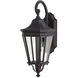 Cotswold Lane 3 Light 23.75 inch Black Outdoor Wall Lantern, Medium