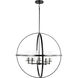 Alturas 5 Light 27.25 inch Brushed Oil Rubbed Bronze Chandelier Ceiling Light