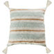 Carril 24 X 5.5 inch Light Blue/White/Sand Pillow