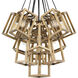 Ensemble LED 32.5 inch Brushed Bronze Chandelier Ceiling Light, Large