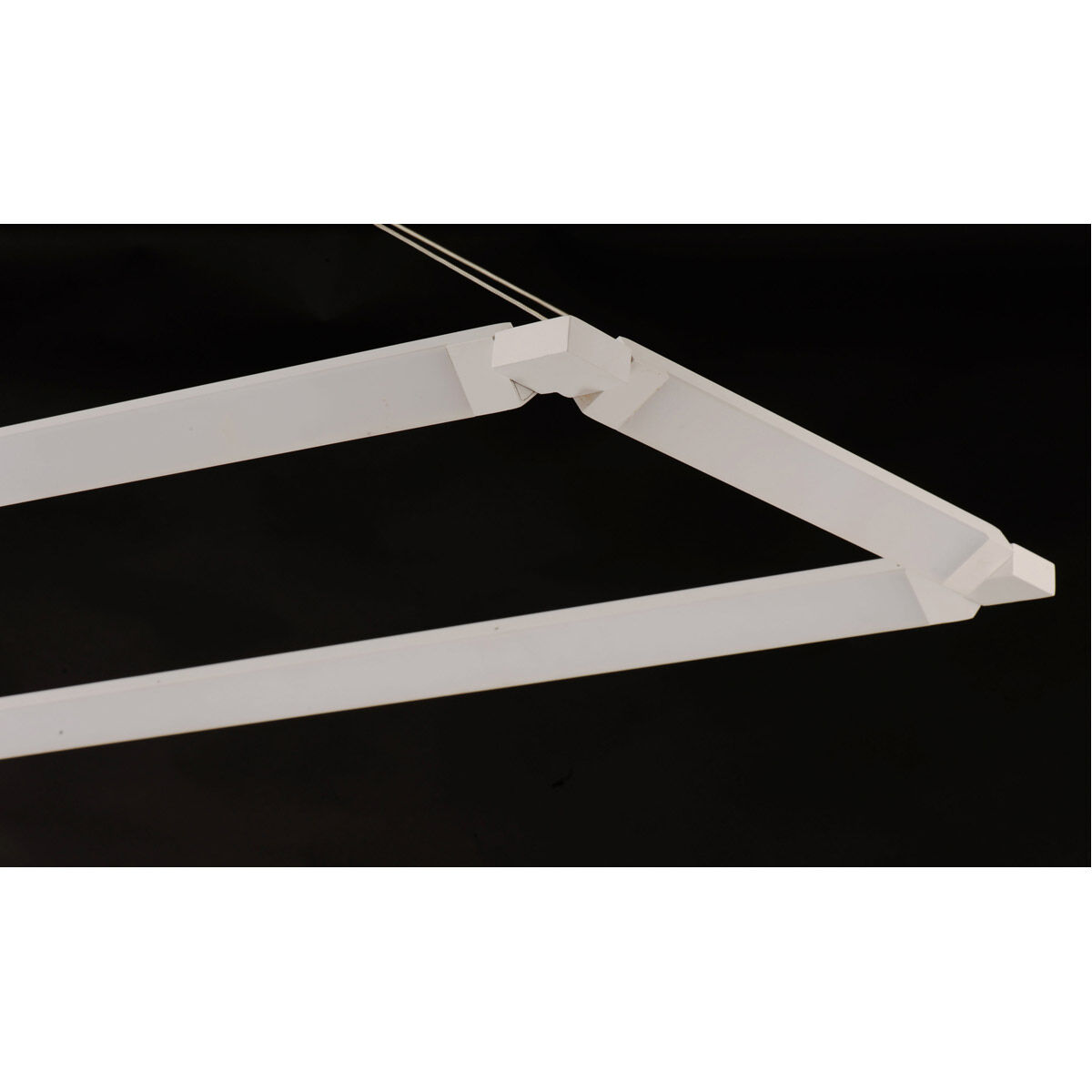 Rotator LED 18.75 inch Matte White Single Pendant Ceiling Light