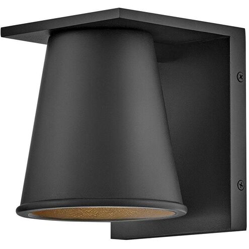 Coastal Elements Hans 1 Light 6.25 inch Black Outdoor Wall Mount
