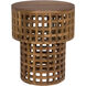 Flynn 24.5 X 20 inch Clear Coat Flat Side Table