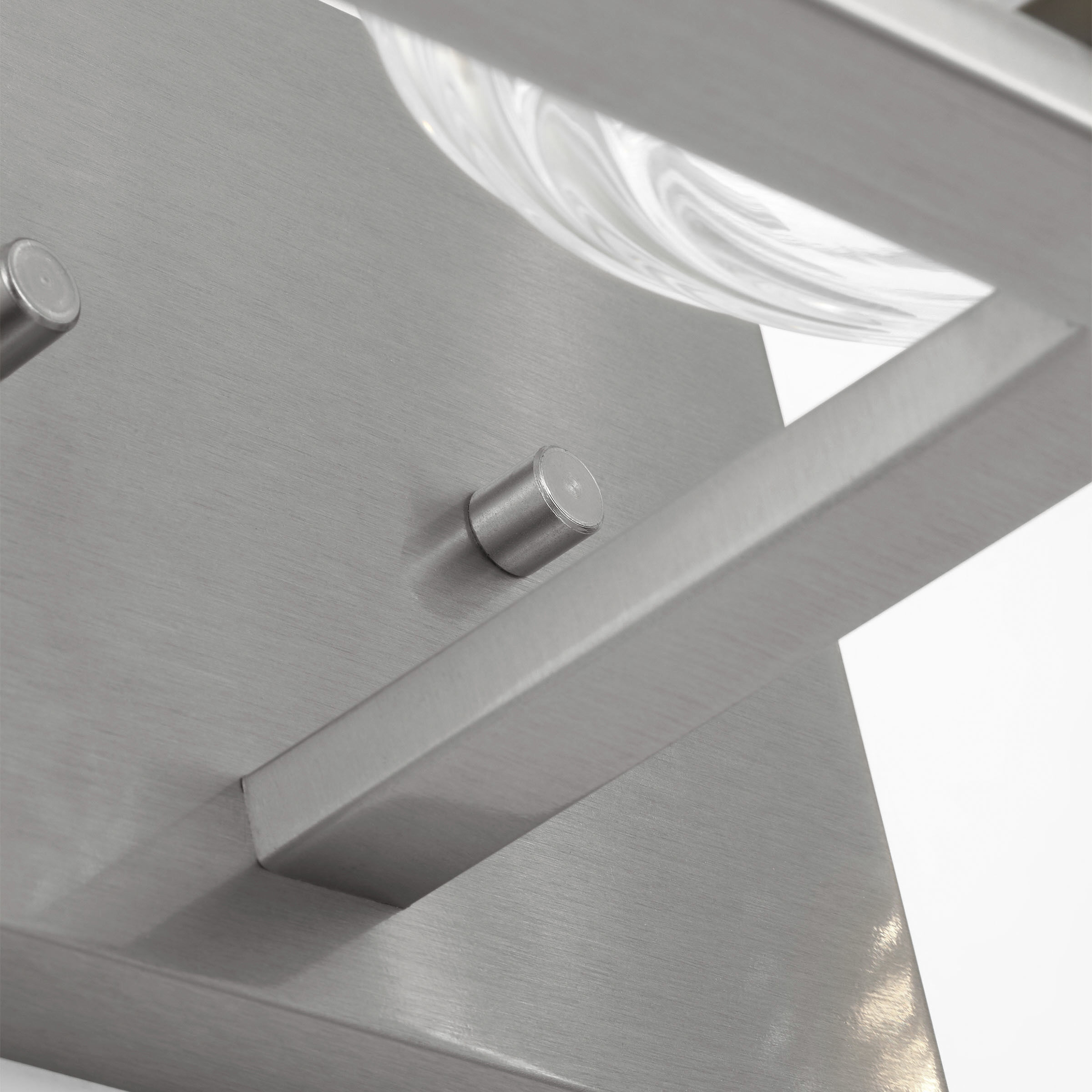 Drew & Jonathan Lochdale 3 Light 24.25 inch Brushed Nickel Vanity Light Wall Light, Large