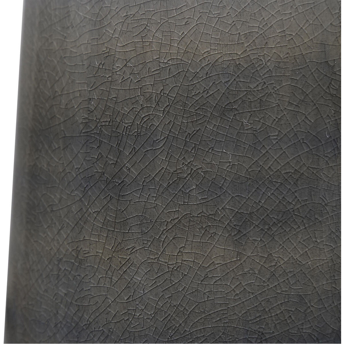 Seurat 31 inch 150.00 watt Striped Charcoal Gray Glaze Table Lamp Portable Light