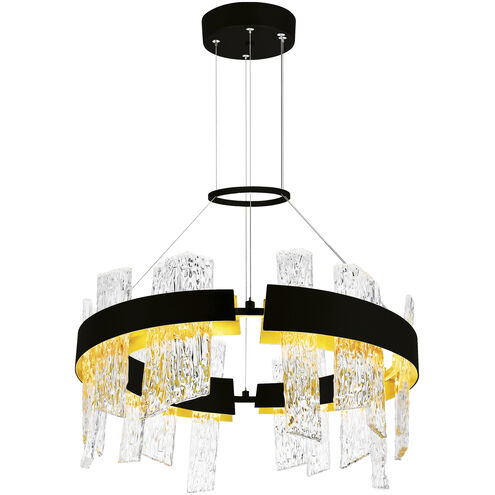 Guadiana LED 24 inch Black Chandelier Ceiling Light