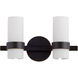 Sojourn 2 Light 15.25 inch Bronze Vanity Light Wall Light