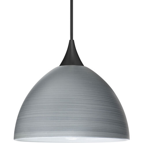 Brella 1 Light Black Cord Pendant Ceiling Light