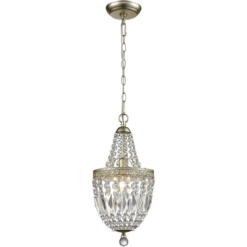 Morley 1 Light 8 inch Champagne Gold Mini Pendant Ceiling Light