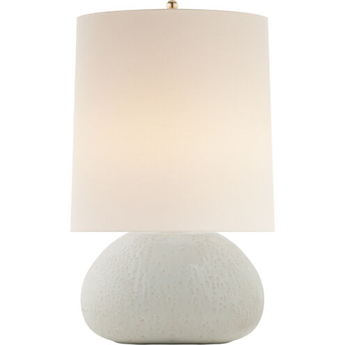 AERIN Sumava 26.5 inch 100 watt Marion White Table Lamp Portable Light, Medium