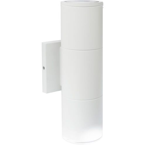 Brentwood LED 12 inch White Outdoor Wall Sconce, Large