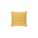 Perimeter 20 X 20 inch Bright Yellow and White Throw Pillow