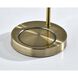 Perry 14.5 inch 50 watt Antique Brass Candlewarmer Lamp Portable Light, Simplee Adesso