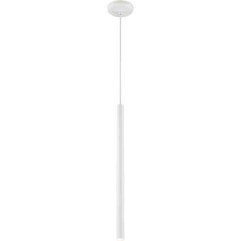 Forest LED 4.75 inch Matte White Pendant Ceiling Light in 1, 3, Matt white Steel