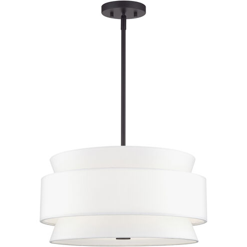 Fontana 4 Light 18 inch Bronze Pendant Chandelier Ceiling Light