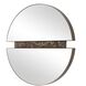 Hanover 23.88 X 23.88 inch Dark Bronze and Brown Marble Mirror
