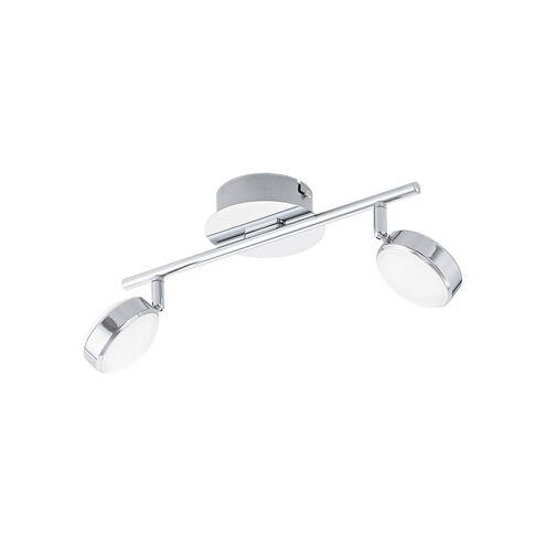 Salto 2 Light 120 Chrome Track Light Ceiling Light