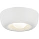 Hayden LED 6 inch Antique White Flush Mount Ceiling Light