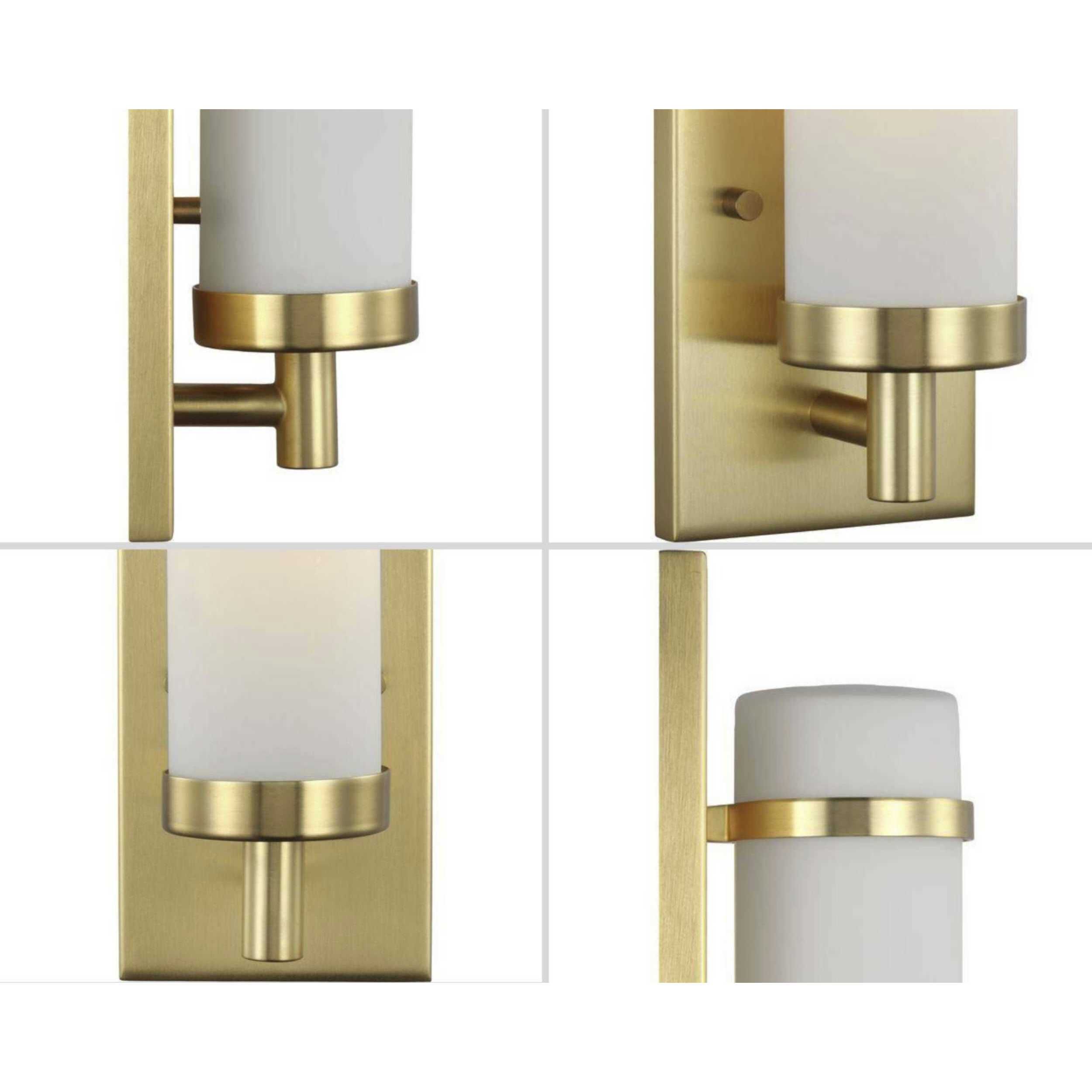 Hartwick 1 Light 5 inch Satin Brass ADA Wall Sconce Wall Light