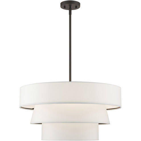 Warrenville 4 Light 23 inch Bronze Pendant Chandelier Ceiling Light