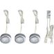 Zeepuk Xenon 3 inch Stainless Steel Under Cabinet - Utility