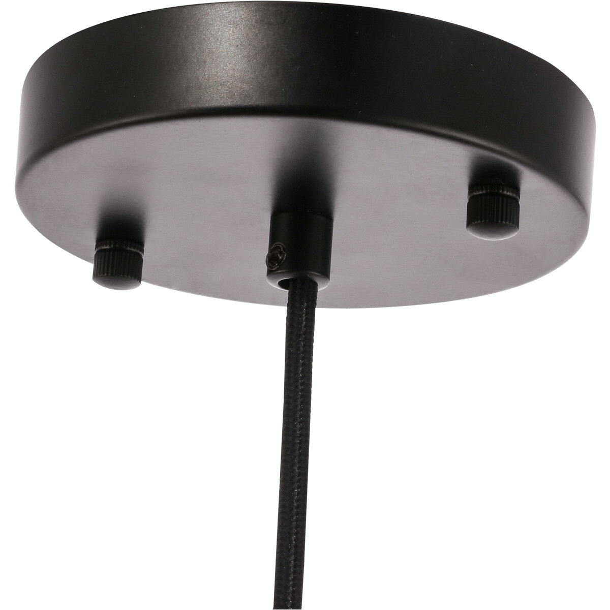Pierce 1 Light 8 inch Black Pendant Ceiling Light