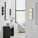 Clodagh Zig Zag Wall Sconce Wall Light in Nightshade Black