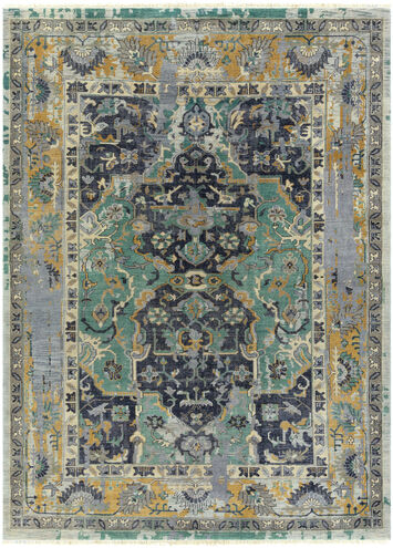Festival 132 X 96 inch Denim Rug in 8 x 11, Rectangle
