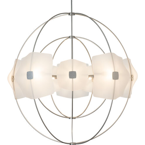 Astra 10 Light 49.5 inch Vintage Platinum Pendant Ceiling Light, Large