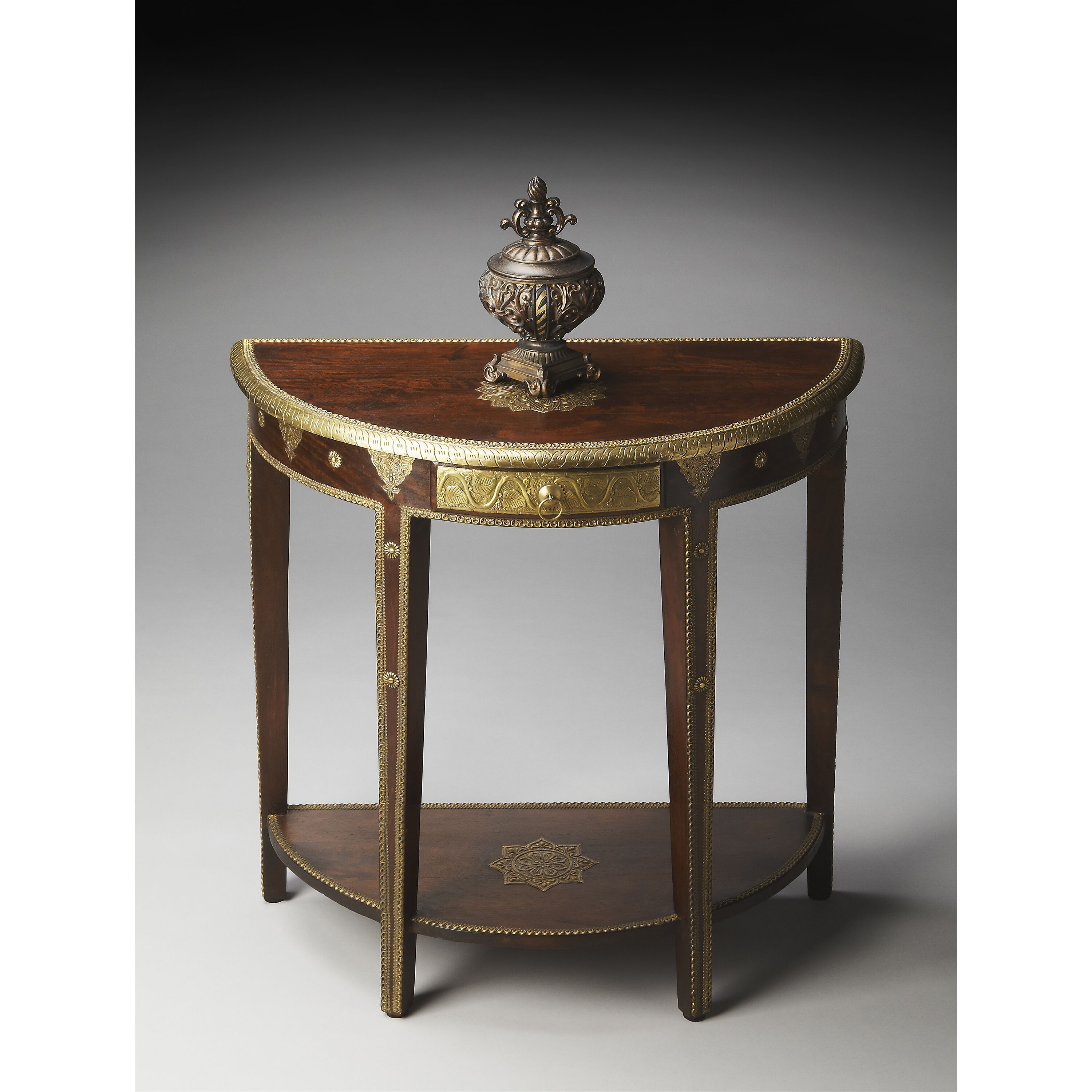 Ranthore Brass 30 X 15 inch Artifacts Console/Sofa Table