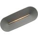 Faroe Linear Pendant Ceiling Light in Flecked Black/Grey