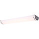 Glamour LED 11.26 inch Brushed Nickel Oval Flush Mount Ceiling Light