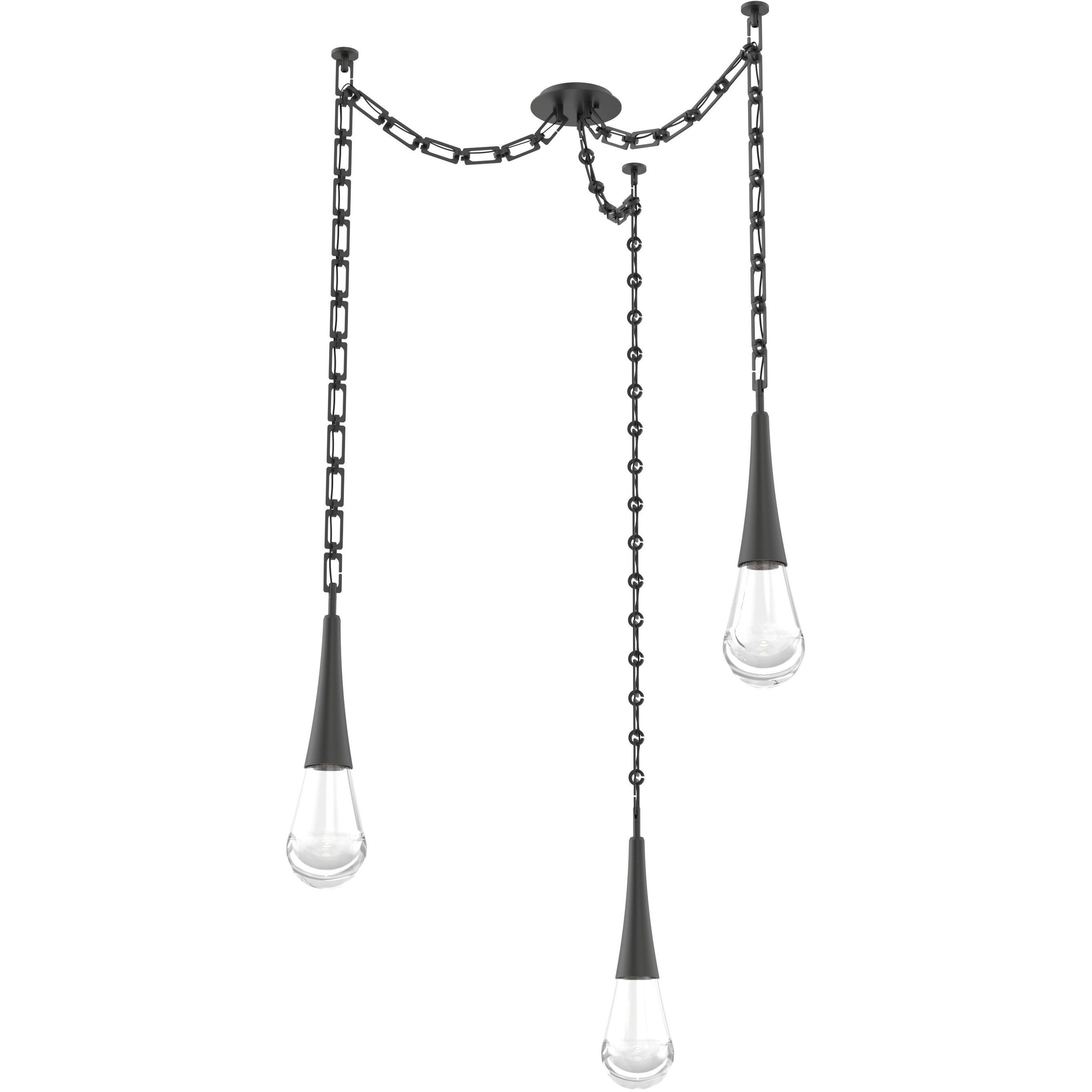 Raindrop 3 Light 13.60 inch Pendant
