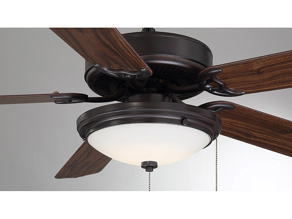 Lucerne LED English Bronze Fan Light kit