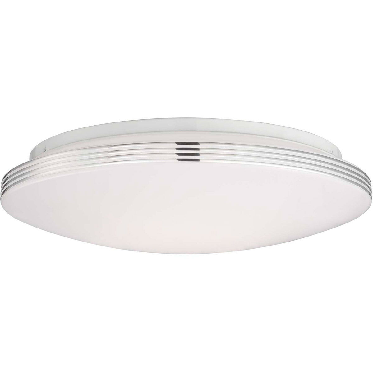 Apart 1 Light 17 inch Chrome Flush Mount Ceiling Light