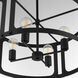 Colburn 4 Light 22 inch Matte Black Pendant Ceiling Light
