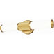Solange LED 18.5 inch Modern Gold Bath Vanity Wall Light