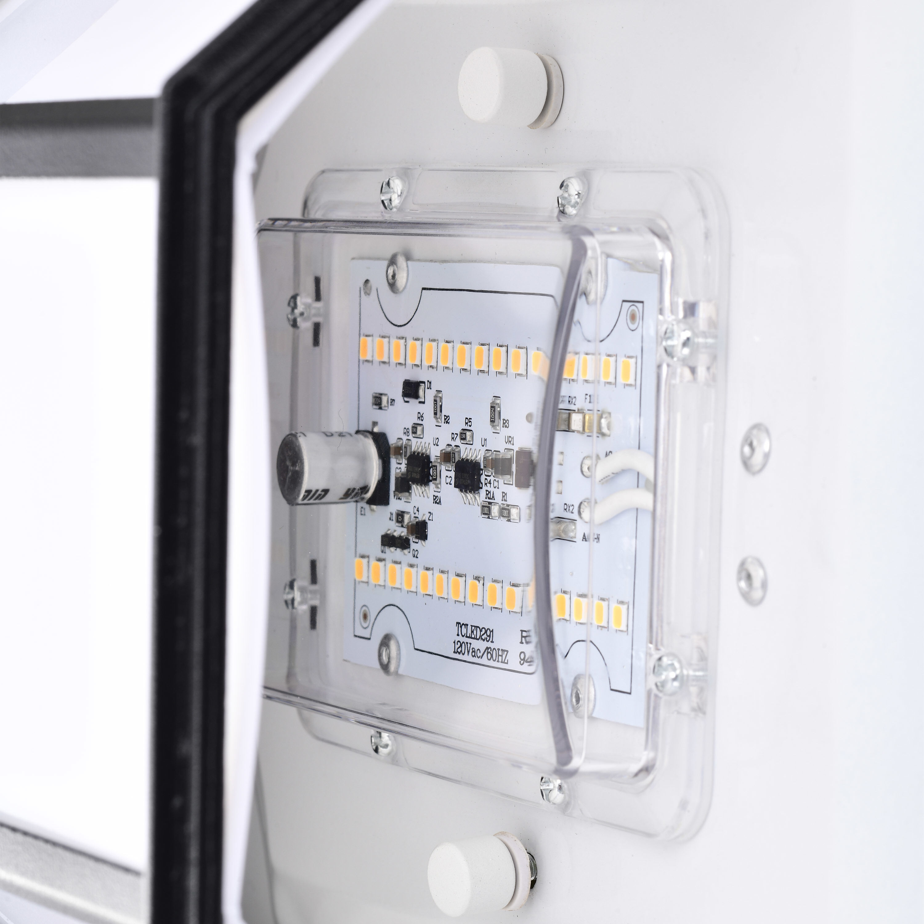 Brentwood LED 10 inch Black Bulkhead