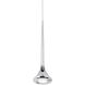 Bach LED 5 inch Chrome Pendant Ceiling Light