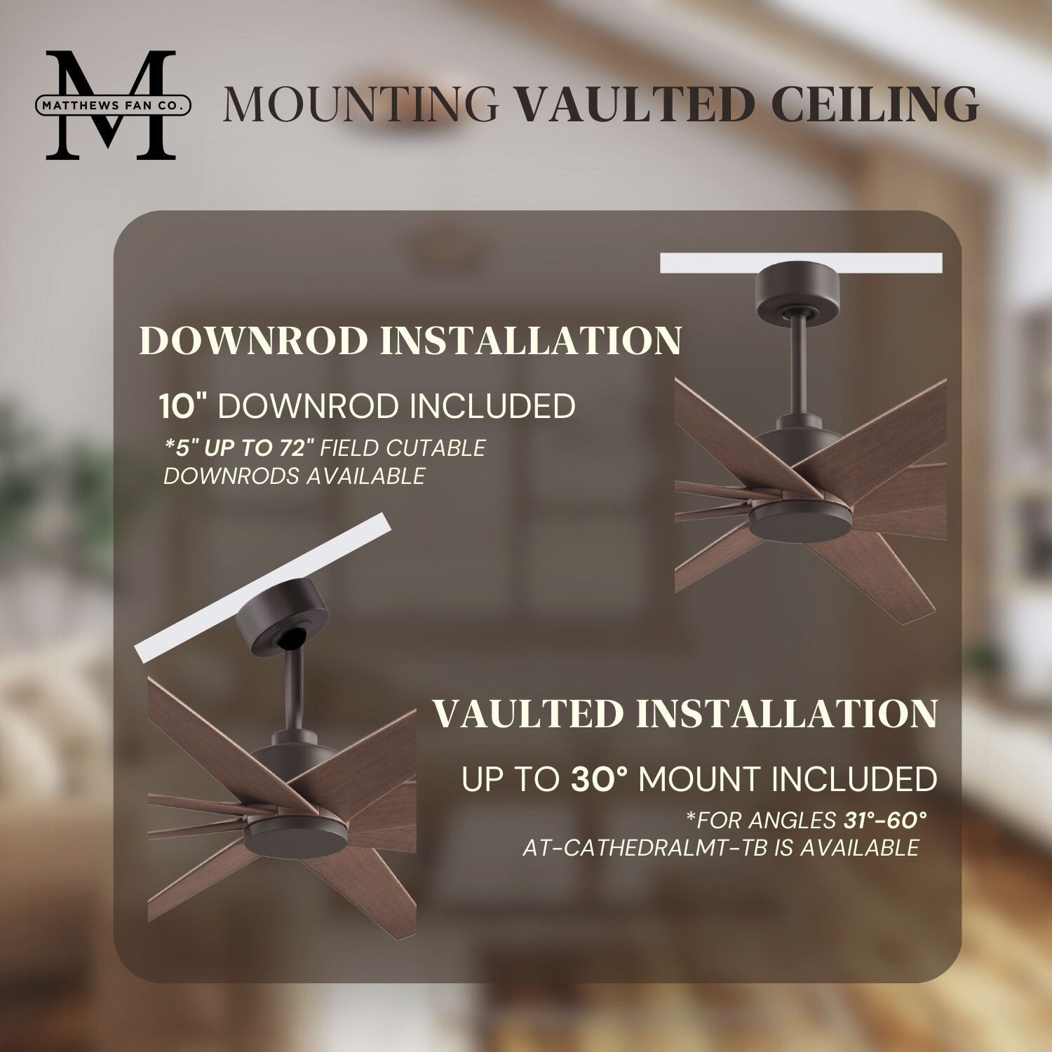 Atlas Ariella 64 inch Textured Bronze with Walnut Tone Blades Ceiling Fan