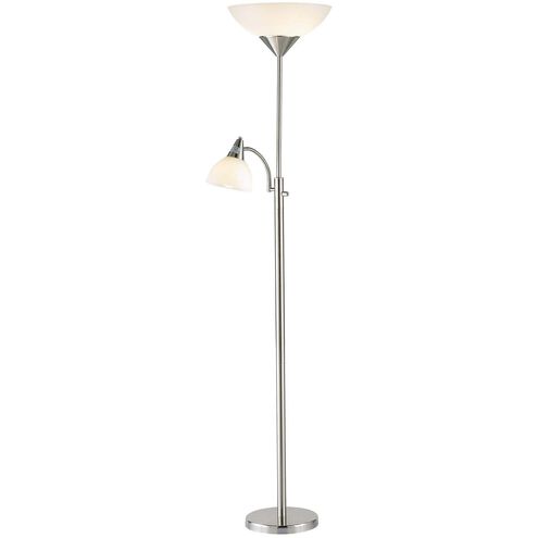 Piedmont 71 inch 150 watt Satin Steel Combo Torch Portable Light in Brushed Steel