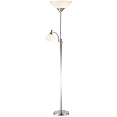 Piedmont 71 inch 150.00 watt Satin Steel Combo Torch Portable Light in Brushed Steel