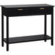 Colleen 35.5 X 12.5 inch Black and Gold Console Table