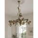 Seraphine 11 Light 60 inch Weathered Gold Linear Chandelier Ceiling Light