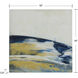 Cameron Blue and Yellow and Beige and Multicolor Wall Art