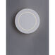 Alumilux Omicron LED 5.25 inch White Outdoor Wall Sconce