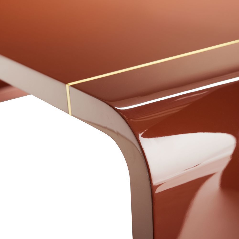 Turnley 55 X 17 inch Paprika Cocktail Table